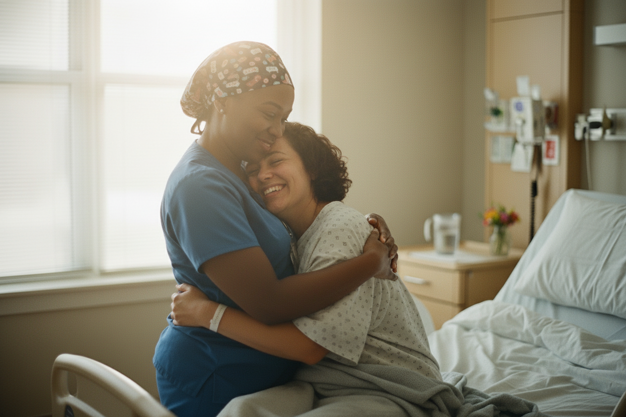 Horizontal healthcare image